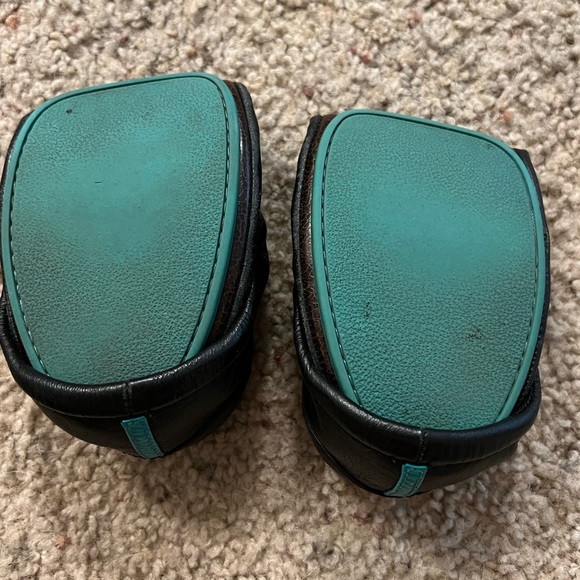 Tieks Matte Black Flats Size 9 - Picture 6 of 6
